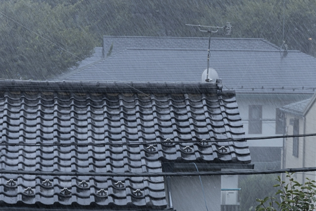 雨風によるダメージ