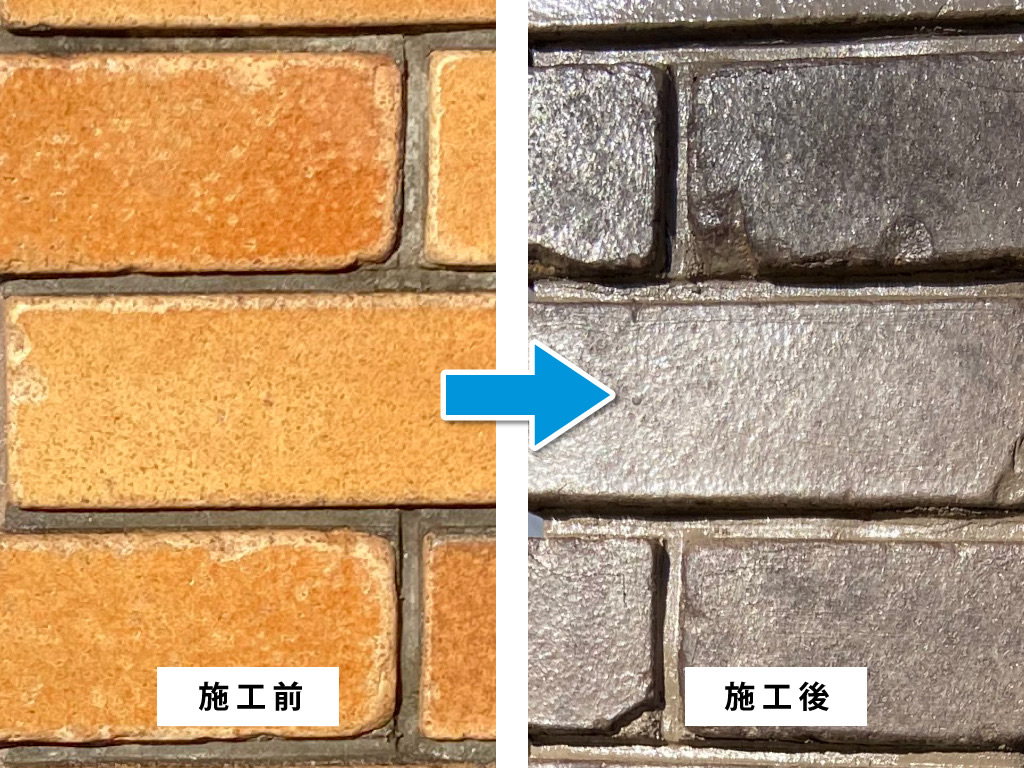 質感を活かし、美しい仕上がりの特殊塗装